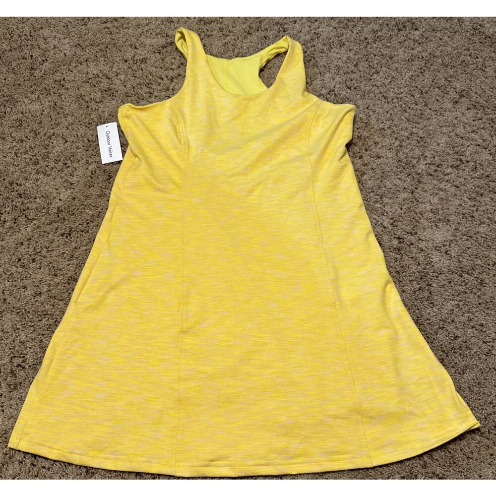 Outdoor Voices Yellow Mini Dress